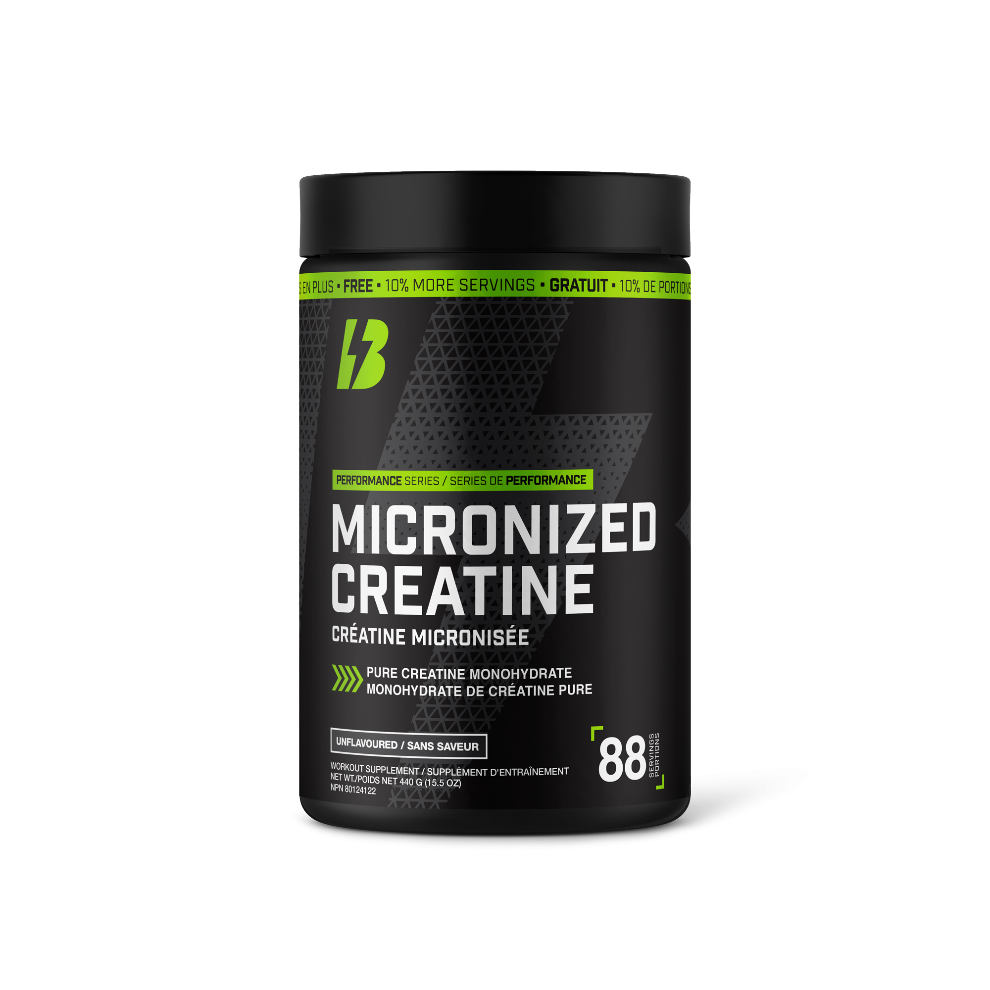 Creatine - Micronized Monohydrate -  440g | 88 Servings