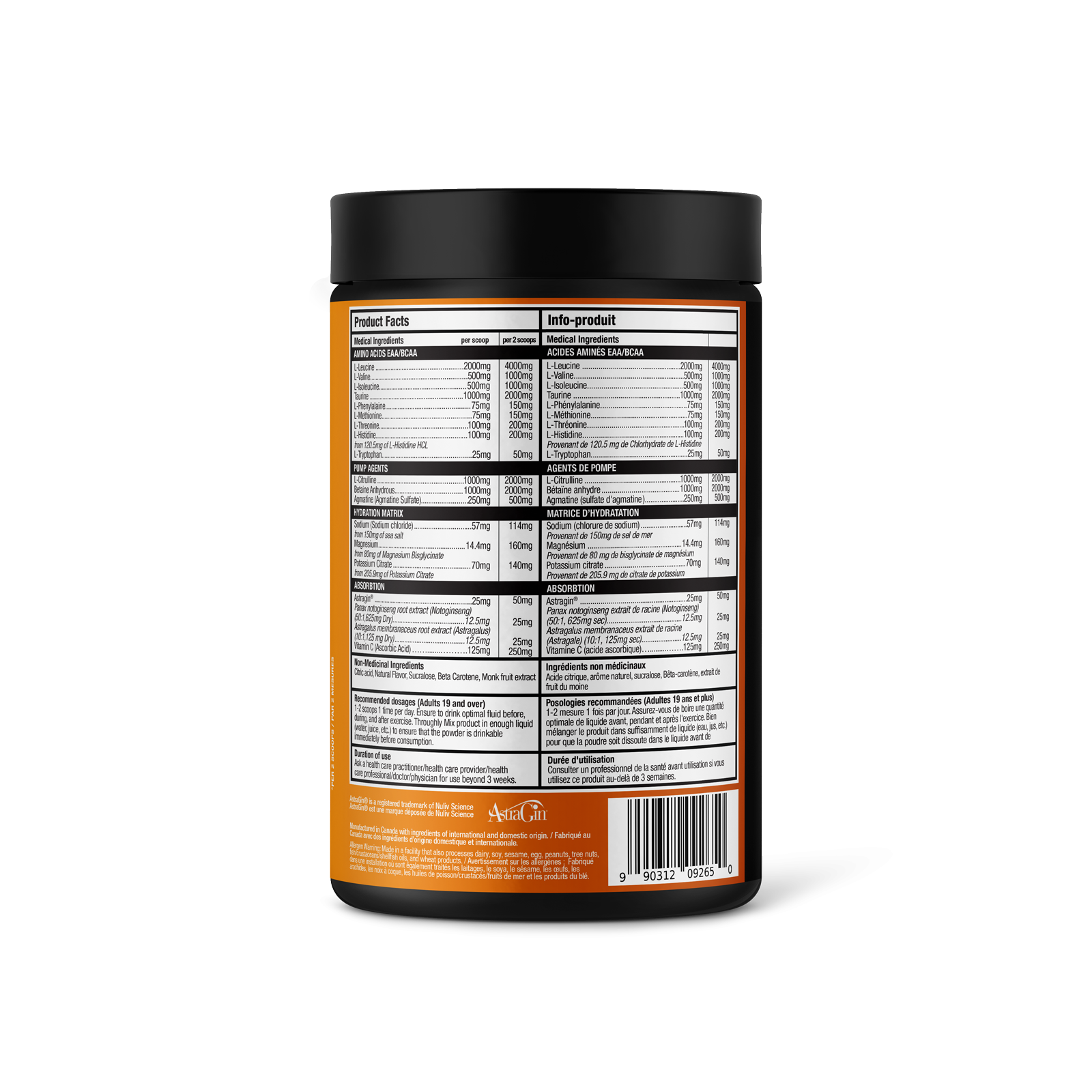 Amino Xplode - EAA/BCAA/Hydration – Orange Creamsicle