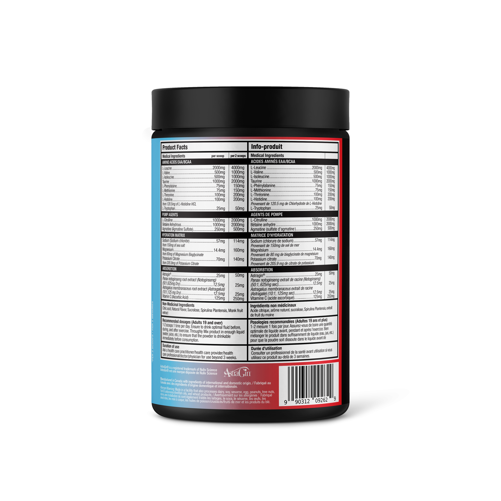 Amino Xplode - EAA/BCAA/Hydration – Red, White & Pop (Rocket Pop)