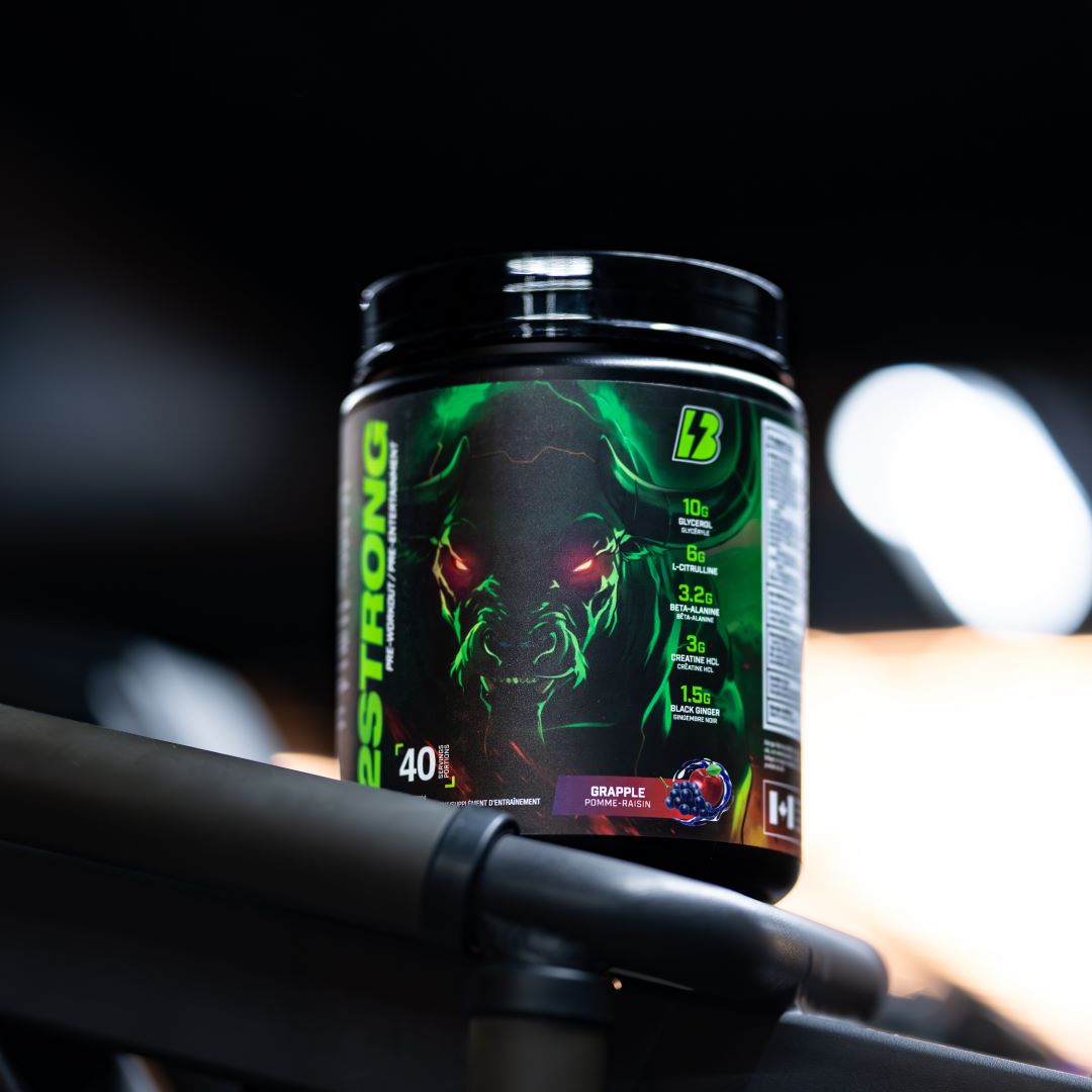 12 STRONG Pre-Workout Formula – Apple Grape