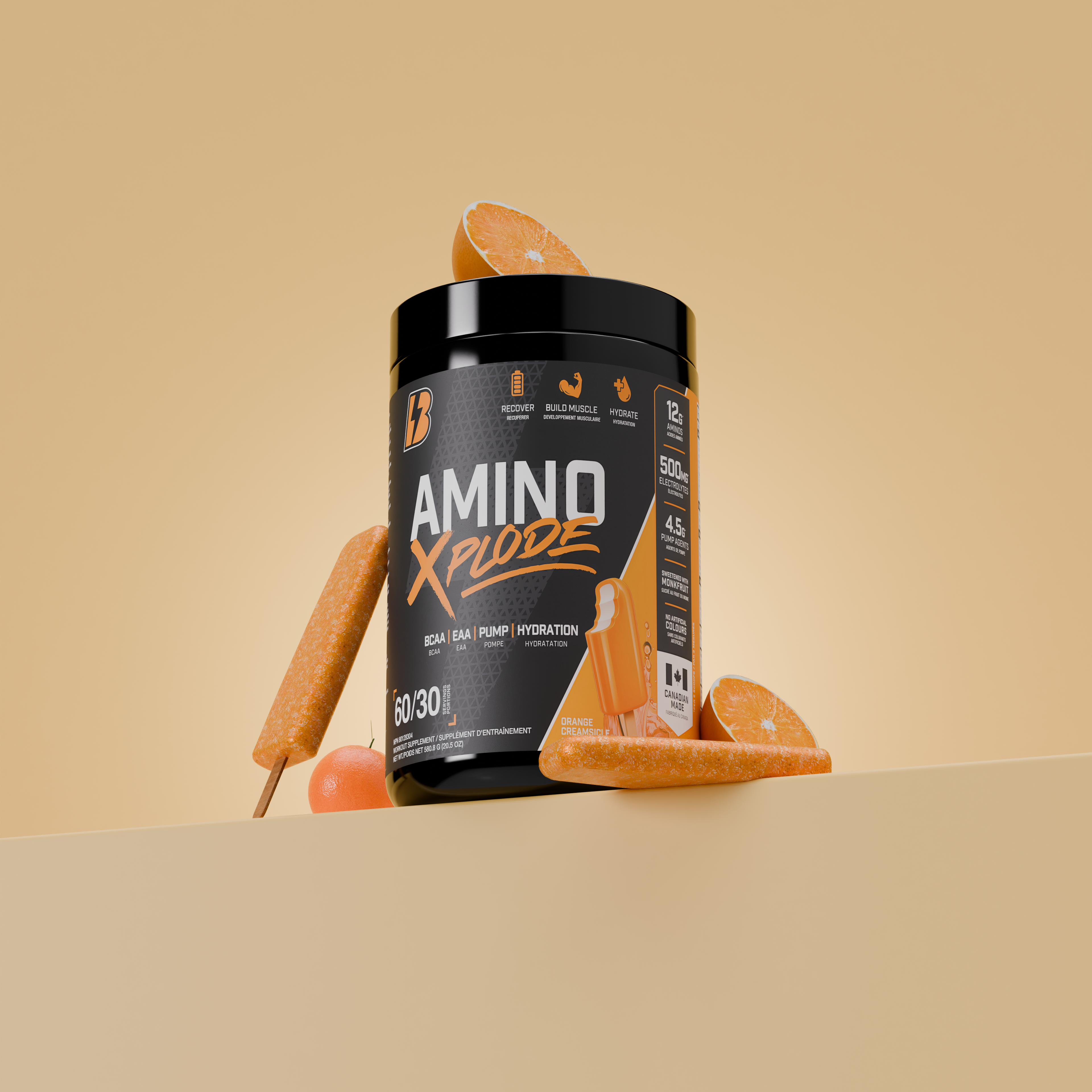 Amino Xplode - EAA/BCAA/Hydration – Orange Creamsicle