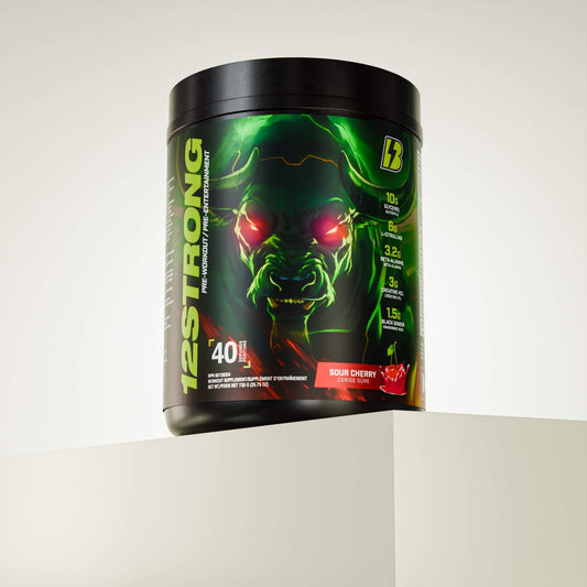 12 STRONG Pre-Workout – Sour Cherry