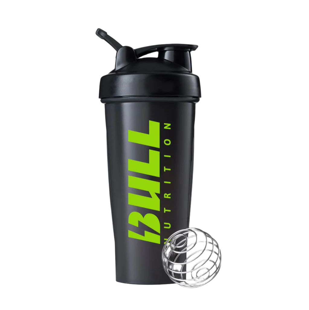BULL Logo – 24oz Shaker Cup (Black)