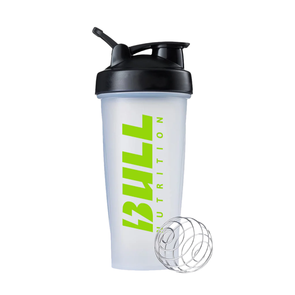 BULL Logo – 24oz Shaker Cup (Clear)