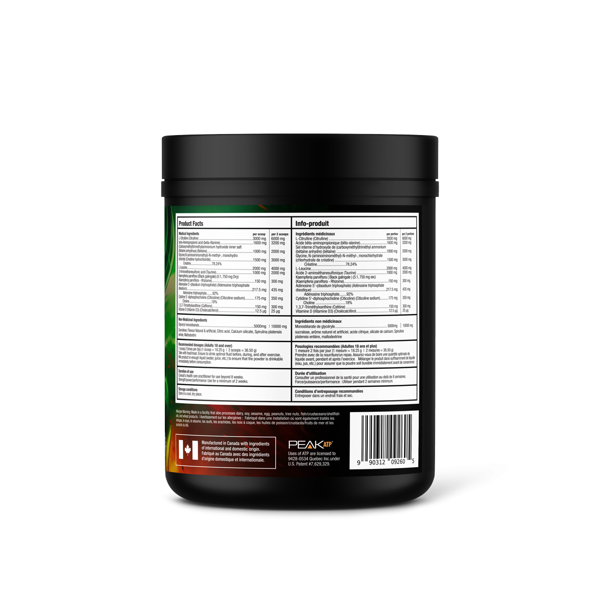 12 STRONG Pre-Workout – Blue Raspberry